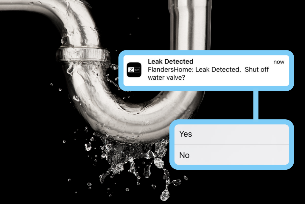 Zooz smart flood prevention kit leak alert interactive notification
