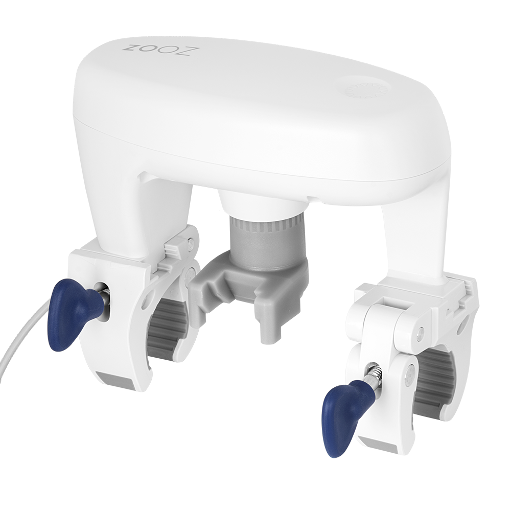 Zooz 700 Series Z-Wave Long Range Titan Water Valve Actuator ZAC36 LR Semiprofile View