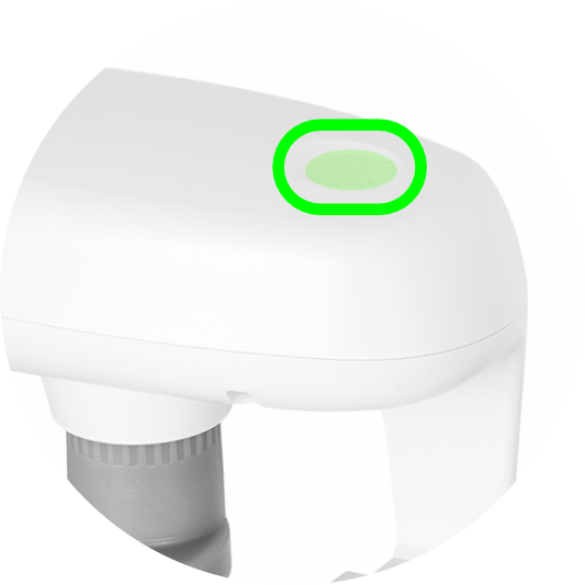 Zooz Titan Water Valve Actuator ZAC36 Z-Wave Button